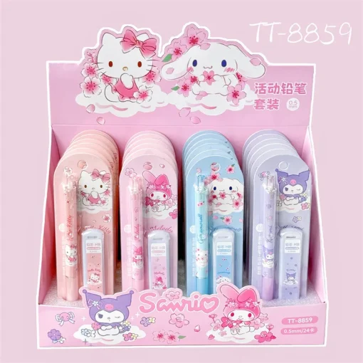 Lapices Mecánicos Automáticos 4-24pz Sakura Sanrio