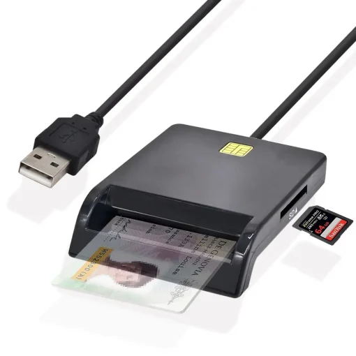 Lector de tarjetas inteligentes UTHAI X02 USB