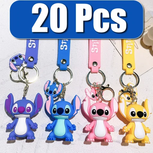 Llaveros Stitch Disney 20PCS