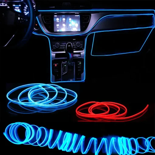 Luces LED decorativas interiores para autos de 1M3M5M