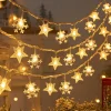 Luces de Navidad Hadas Estrellas LED