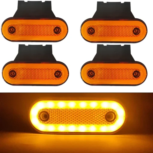 Luces de posición LED para camión 4pzs 12V 24V