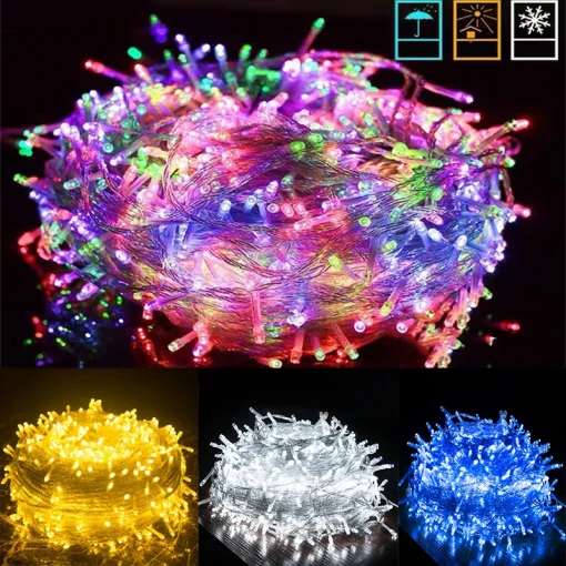 Luces guirnalda LED Navidad 3-100M