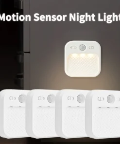 Luces nocturnas magnéticas recargables con sensor de movimiento