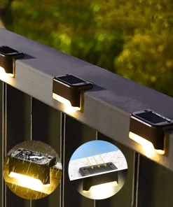 Luces solares LED para exterior