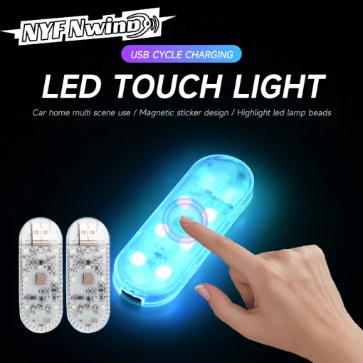 Luz de lectura LED magnética USB