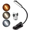 Luz de lectura recargable por USB 7 LED