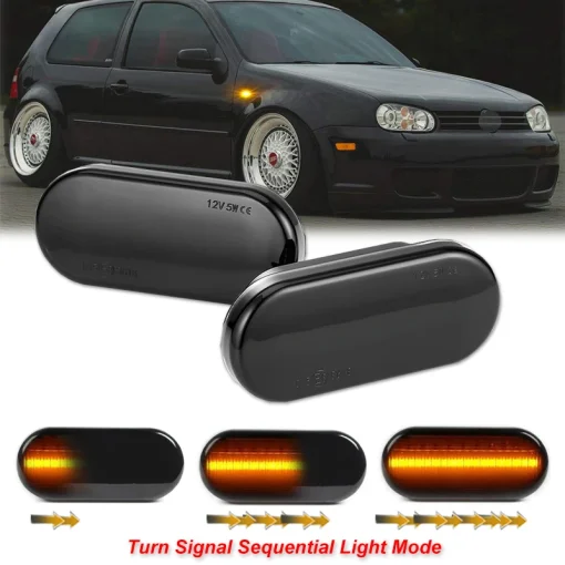 Luz intermitente dinámico para VW Golf 3 4