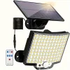 Luz solar dividida de 106 LED para exteriores