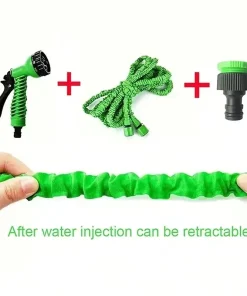 Manguera mágica extensible, pistola de agua