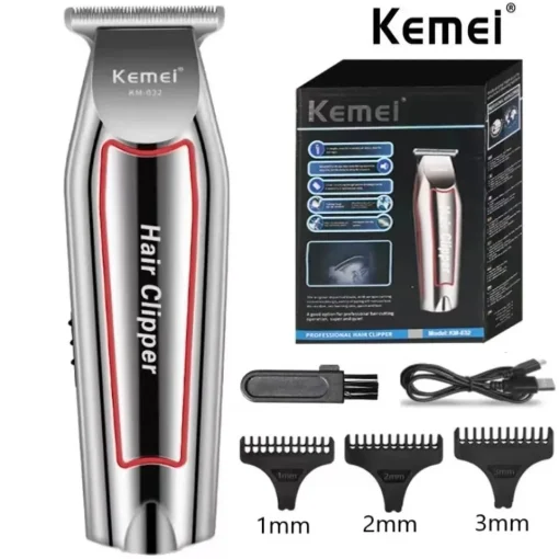 Maquina de cortar cabello eléctrico Kemei