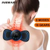 Masajeador Cuello Mini Eléctrico EMS Cervical