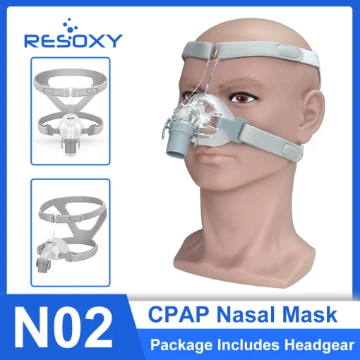 Máscara nasal CPAP YUWELL con arnés