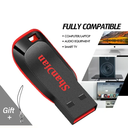 Memoria USB 2.0 de gran capacidad 128GB