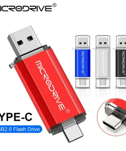 Memoria USB OTG 2 en 1 Tipo C USB 2.0