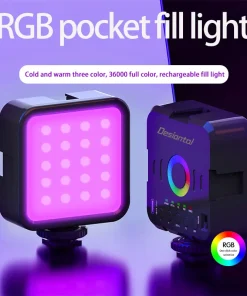 Mini luz de relleno RGB de arranque rápido para fotografía