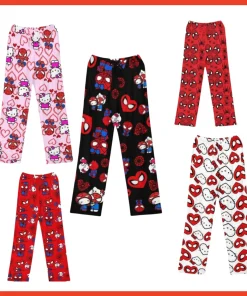 Miniso Spiderman Hello Kitty Pijama mujer