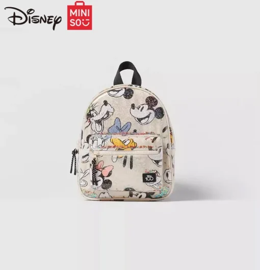 Mochila Disney chica lentejuelas impermeable