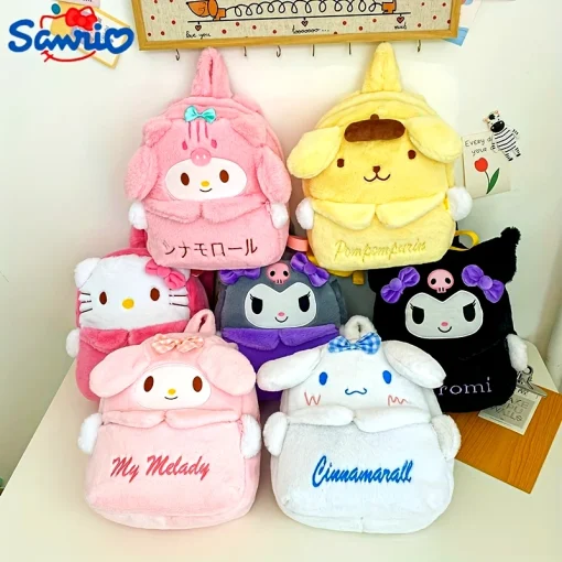 Mochila Kawaii Sanrio Peluche