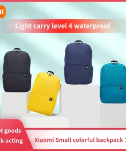 Mochila Xiaomi colorida pequeña para hombre y mujer