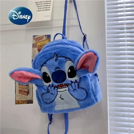 Mochila afelpada grande Disney Stitch