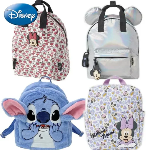 Mochila escolar Disney nueva de Mickey y Minnie