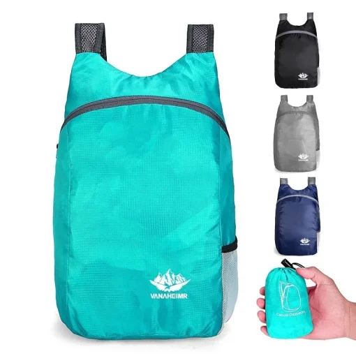 Mochila plegable ultraligera para senderismo