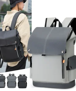 Mochila urbana impermeable con carga USB para hombre