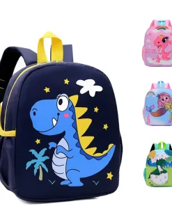 Mochilas de colegio con dinosaurios Monas