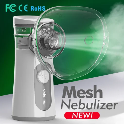 Nebulizador inhalador portátil silencioso