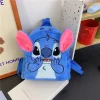 Nueva Mochila Peluche Disney Ins Azul P Stitch Divertida