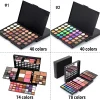 Paleta de Sombras Mate y Glitter (407478 Colores)