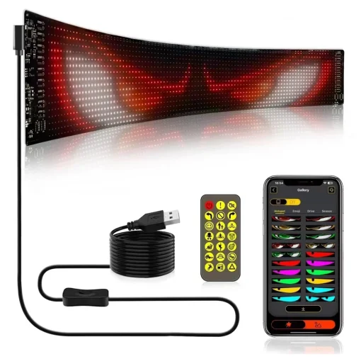 Pantalla Flexible RGB Led Matriz Graffiti