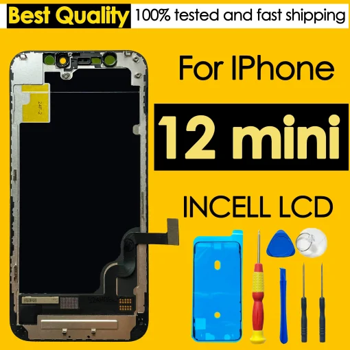 Pantalla LCD Incell AAA de alta calidad para iPhone 12 mini