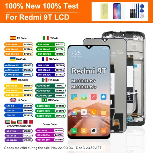 Pantalla LCD Redmi 9T 6,53''