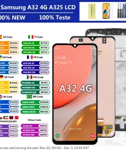 Pantalla LCD comprobada para Galaxy A32