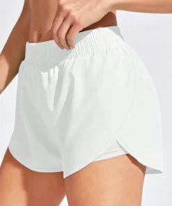 Pantalón Corto Yoga Elástico Fitness Mujer