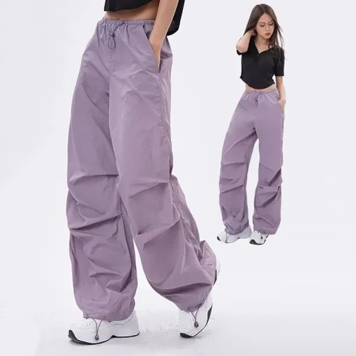 Pantalón ancho Y2K Xpqbb