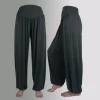 Pantalón de yoga holgado y elástico de algodón