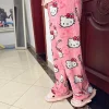 Pantalón pijama coral polar Sanrio Hello Kitty