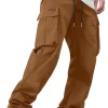 Pantalones cargo multibolsillos