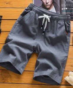 Pantalones cortos de moda para hombre, verano, casual