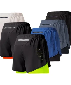 Pantalones cortos deportivos de running secado rápido