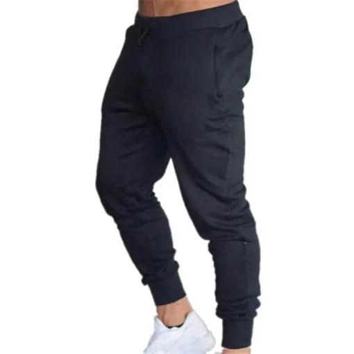 Pantalones de chándal de rayas deportivos holgados para hombre