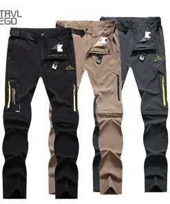 Pantalones de senderismo y camping para hombre TRVLWEGO