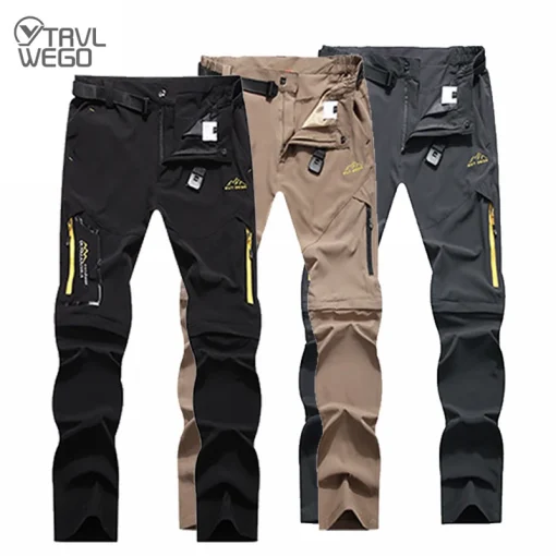 Pantalones de senderismo y camping para hombre TRVLWEGO