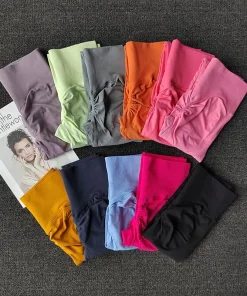 Pantalones deportivos Seamless para yoga, cintura alta