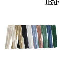 Pantalones elegantes de oficina para mujer TRAF