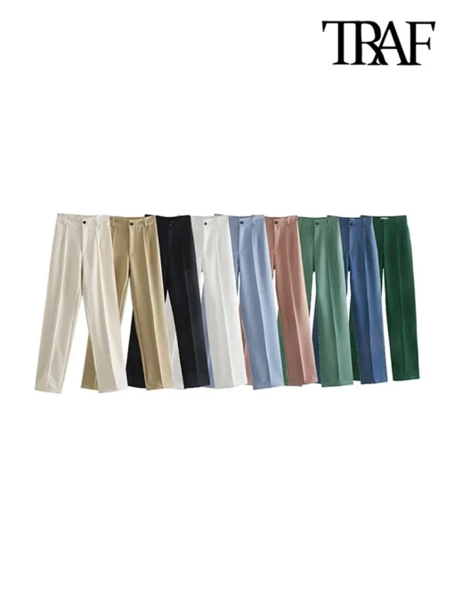 Pantalones elegantes de oficina para mujer TRAF