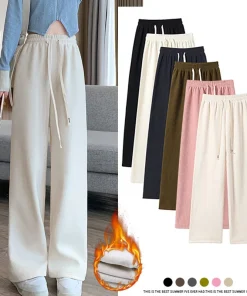 Pantalones largos mujer primavera otoño